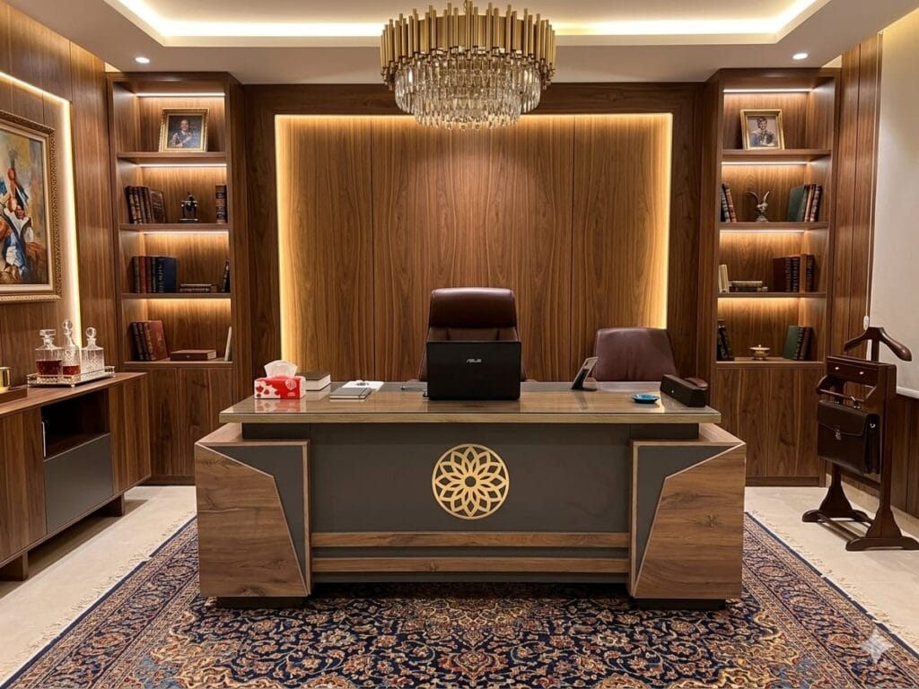 مشروع تجهيز مكتب - الجمل للأثاث المكتبي